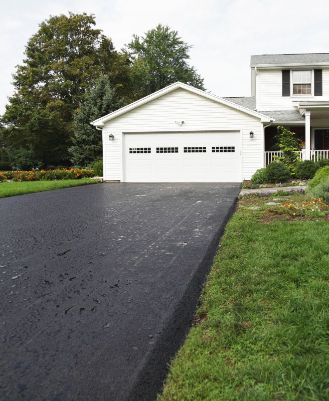 Completed Residential Driveway